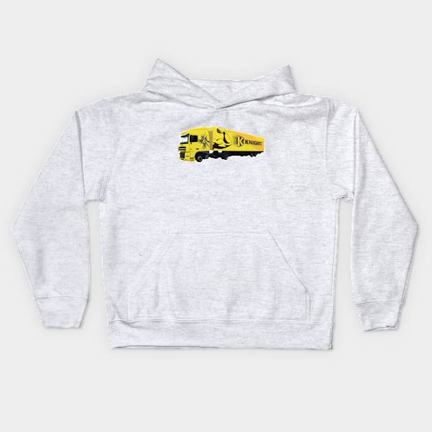 Truck Kids Hoodie by alialbadr